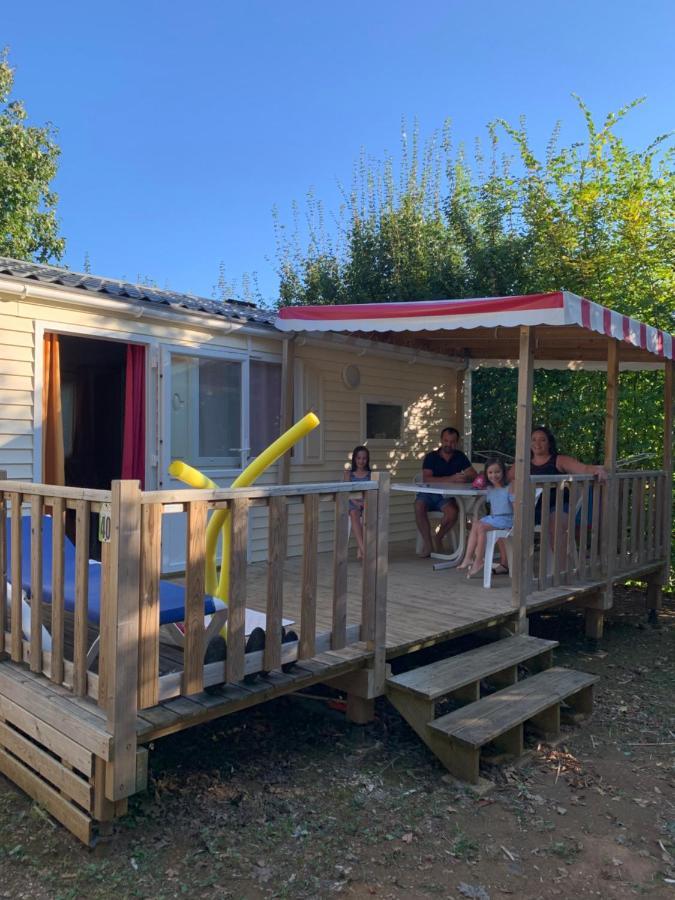 Mobil-Home Terrasse Semi-Couverte Limeuil 외부 사진