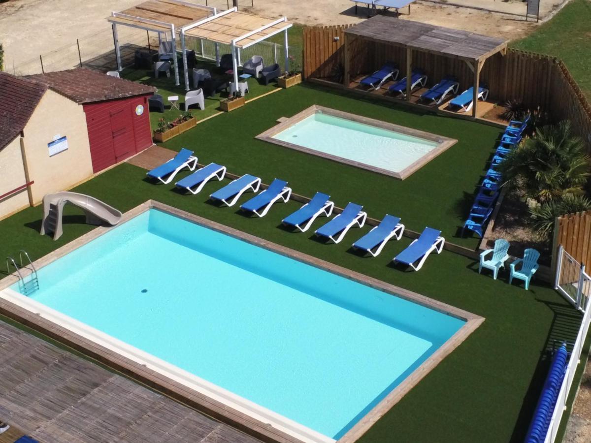 Mobil-Home Terrasse Semi-Couverte Limeuil 외부 사진